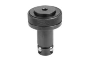 Locating cylinder with quick clamping system Locating cylinder with quick clamping system