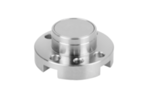 Locating bushes, nickel-plated steel, for pneumatic locating cylinder Locating bushes, nickel-plated steel, for pneumatic locating cylinder