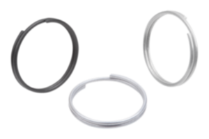 Key ring, stainless steel Key ring, stainless steel