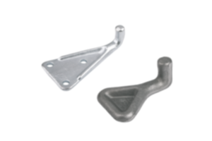 Catch plates for latches with adjustable draw bail for up to 30500N, heavy-duty version Catch plates for latches with adjustable draw bail for up to 30500N, heavy-duty version