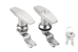 Vridregel, rostfritt stål med T-handtag 1.4301, låsbar, husdiameter 32 mm Vridregel, rostfritt stål med T-handtag 1.4301, låsbar, husdiameter 32 mm