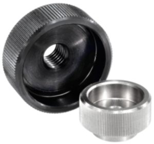 Knurled nuts steel and stainless steel, DIN 6303 Knurled nuts steel and stainless steel, DIN 6303