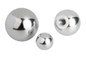 Ball knobs stainless steel or aluminium, DIN 319 Ball knobs stainless steel or aluminium, DIN 319