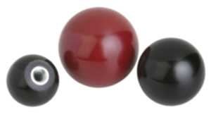 Kulknoppar släta DIN 319 utökade Kulknoppar släta DIN 319 utökade