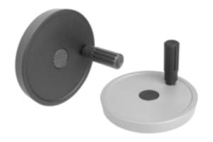 Skivrattar av aluminium med vridbart cylinderhandtag Skivrattar av aluminium med vridbart cylinderhandtag