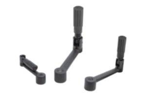 Handvevar av aluminium, med säkerhets-cylinderhandtag Handvevar av aluminium, med säkerhets-cylinderhandtag