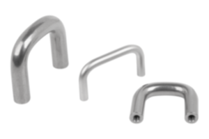 Fingerhandtag rostfritt stål runda Fingerhandtag rostfritt stål runda