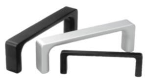 Pull handles, aluminium, narrow Pull handles, aluminium, narrow