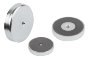 Magneter med innergänga (plangripare) av hård ferrit Magneter med innergänga (plangripare) av hård ferrit