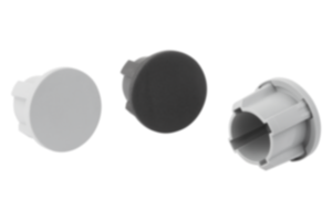 Täcklock Ø30 för profilrör typ I Täcklock Ø30 för profilrör typ I