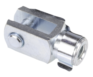 Gaffellänkar i stål med fällbar fjäderbult DIN 71752 Gaffellänkar i stål med fällbar fjäderbult DIN 71752