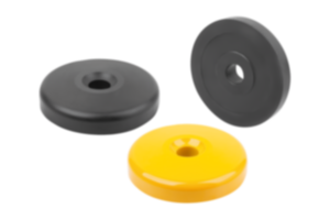 Platta för justerbara fötter i stål Platta för justerbara fötter i stål