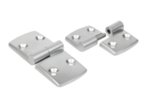 Gångjärn i aluminium, avlyftbara, vänster Gångjärn i aluminium, avlyftbara, vänster