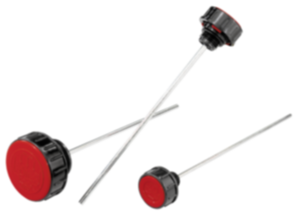 Vent screws with dipstick  Vent screws with dipstick