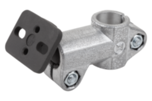 Rörkopplingar, T-koppling, aluminium med kulled Rörkopplingar, T-koppling, aluminium med kulled