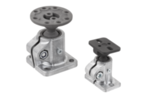 Rörkopplingar, fot, aluminium med kulled Rörkopplingar, fot, aluminium med kulled