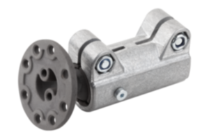 Rörkopplingar, rak, aluminium med kulled Rörkopplingar, rak, aluminium med kulled