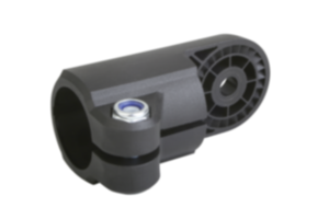 Tube clamps swivel half, sunken teeth, plastic Tube clamps swivel half, sunken teeth, plastic