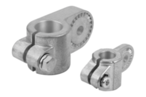 Rörkopplingar, ledstycke aluminium, med invändig kugg Rörkopplingar, ledstycke aluminium, med invändig kugg