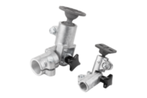 Rörkopplingar, rak, aluminium med kulled Rörkopplingar, rak, aluminium med kulled