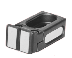 Inställbar låshake i stål med slipad stödyta  Inställbar låshake i stål med slipad stödyta