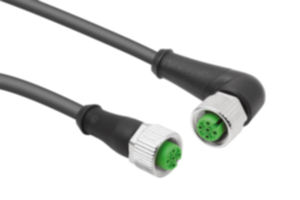 Kontaktanslutning bussning M12x1 med skruvlåsning Kontaktanslutning bussning M12x1 med skruvlåsning