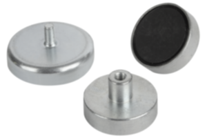 Magneter med gänga (plangripare) av hård ferrit Magneter med gänga (plangripare) av hård ferrit