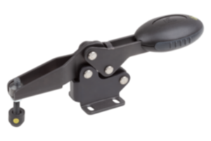 Snabbspännare antistatiska horisontella med vågrät fot och inställbar tryckspindel Snabbspännare antistatiska horisontella med vågrät fot och inställbar tryckspindel