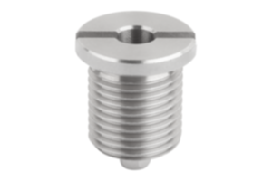 Locating bushes, stainless steel for status sensor, for ball lock pins with twist knob Locating bushes, stainless steel for status sensor, for ball lock pins with twist knob