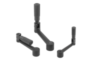 Handvevar av aluminium, med cylinderhandtag, fällbart