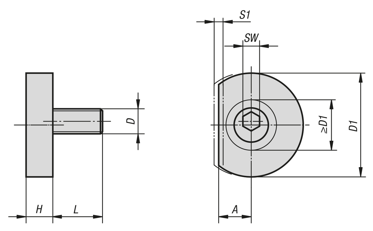 Formbart excenter-spännelement