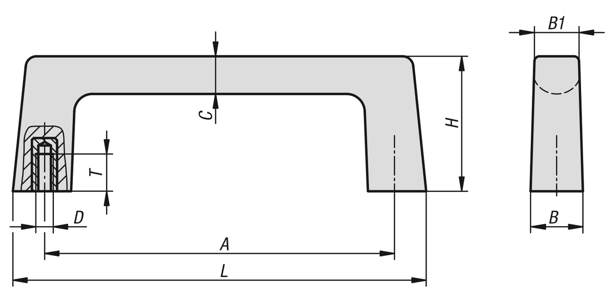 Bygelhandtag